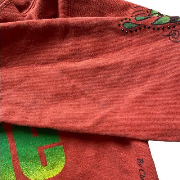 Vintage Y2k Ed Hardy Zip Up Hoodie - Picture 3 of 9